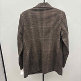 Bagatelle Women's Size L Black Plaid Jacket