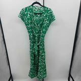 Free Assembly Women's Size 20 Green Floral Dress