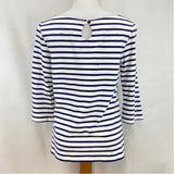 Lilly Pulitzer Women's Size XS Navy Stripe Long Sleeve Shirt