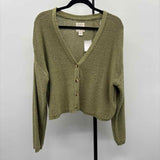 Billabong Women's Size M Olive Cardigan