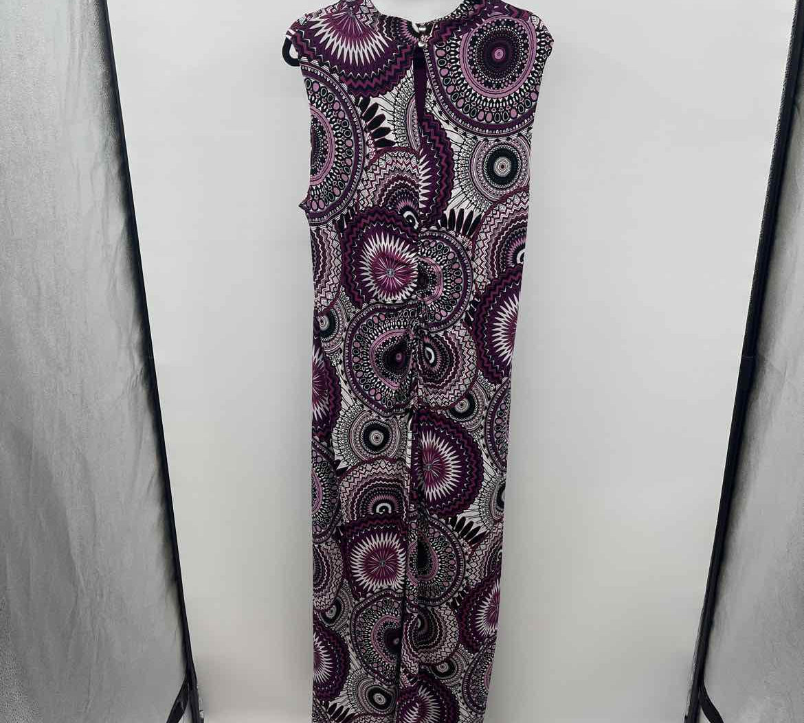 Ashley Stewart Women's Size 22/24 Purple medallion Dress