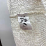 Talbots Women's Size 2X Ivory Stripe Vest