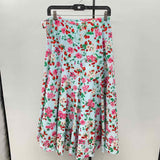Ann Taylor Women's Size 2 Light Blue Strawberries Skirt