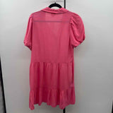 Elan Women's Size M Pink Solid Dress