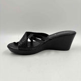 Nine West Women's Shoe Size 8 Black Solid Wedges