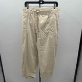 Lane Bryant Women's Size 26 Beige Solid Capris