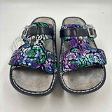 Alegria Women's Shoe Size 8 Purple Floral Sandals