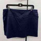 Tommy Bahama Women's Size 16 Navy Solid Skirt