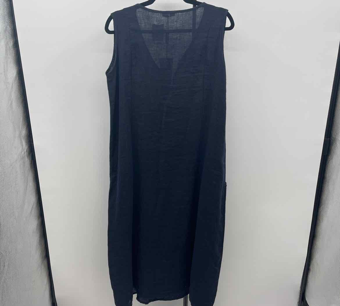 luca Vanucci Women's Size 14 Navy Solid Dress