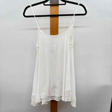 Elodie Women's Size S White Textured Tank