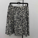 Unbranded Women's Size 6 Black Floral Skirt