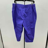 Chico's Women's Size 10 Purple Solid Capris