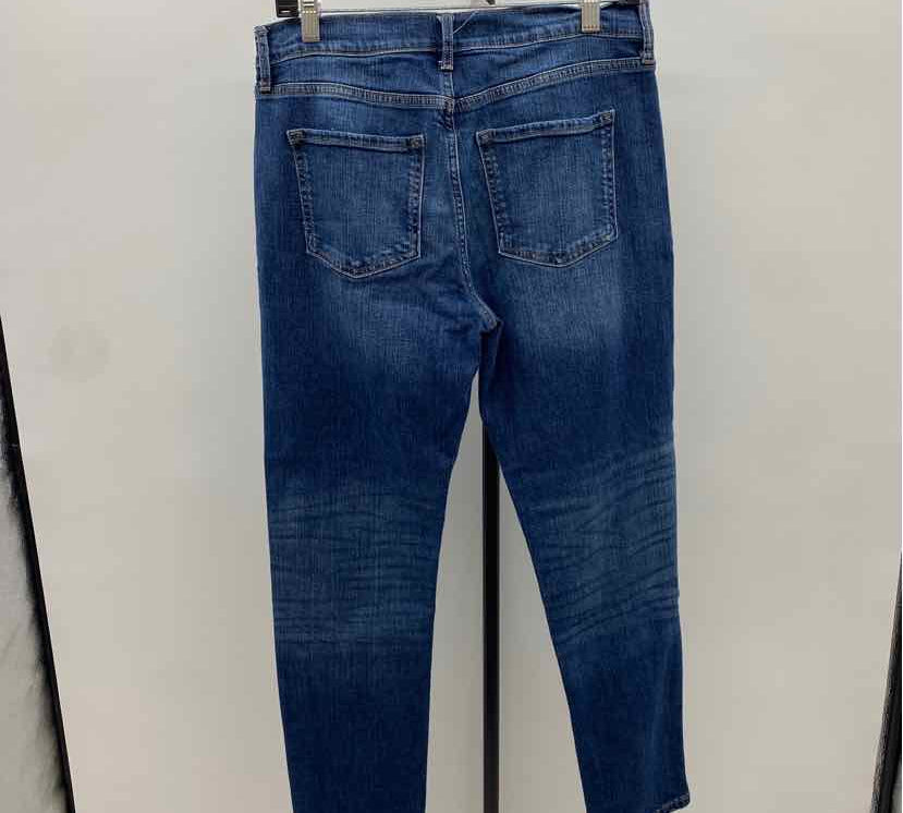 Banana Republic Women's Size 8 Blue Solid Jeans
