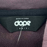 Dope Men's Size M Purple Solid Sweatshirt