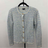Talbots Women's Size S Blue Textured Jacket