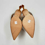 Badgley Mischka Women's Shoe Size 8 Gold Shimmer Heels