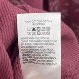 Lucky Brand Women's Size L Mauve Floral Long Sleeve Shirt