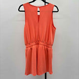 Charlotte Avery Women's Size L Peach Solid Jumper