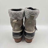 Sorel Women's Shoe Size 6.5 Gray Solid Boots