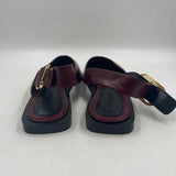 Steve Madden Women's Shoe Size 10 Wine Solid Slingbacks