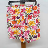 St. Johns Bay Women's Size 14 Pink Floral Shorts