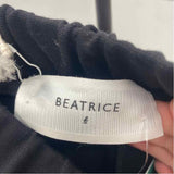 Beatrice Junior's Size 10 Black Solid Pants