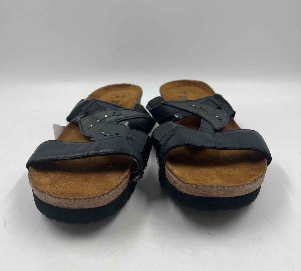Naot Women's Shoe Size 10 Black Rhinestones Sandals