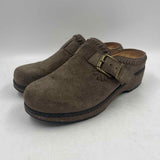 Earth Women's Shoe Size 8W Taupe Solid Mules