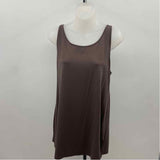 Eileen Fisher Women's Size M Brown Solid Tank