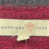 Penelope Rose Women's Size 3X Multi-Color Stripe Sweater