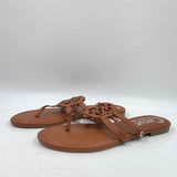 Sam Edelman Women's Shoe Size 9.5 Caramel Laser Cut Sandals