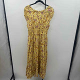 Old Navy Junior's Size 10 Yellow Floral Dress