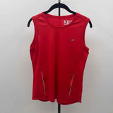 New Balance Women's Size M Red Solid Sleeveless Shirt