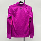 Under Armour Women's Size S Purple Solid Long Sleeve Shirt