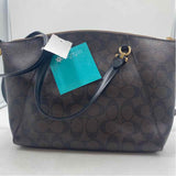 Coach Women's Brown Luxe Signature Purse