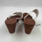 Italian Shoemakers Women's Shoe Size 7.5 White Grommet Sandals