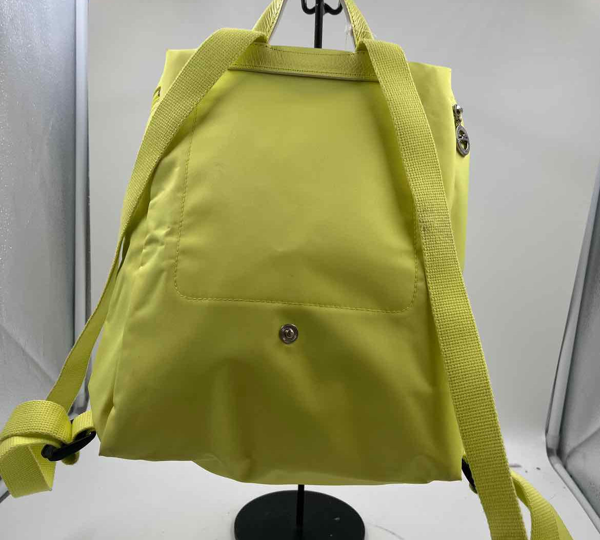 Longchamp Women's Yellow Luxe Solid Backpack