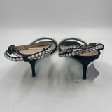 Betsey Johnson Women's Shoe Size 8 Black Rhinestones Heels