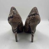 Jessica Simpson Women's Shoe Size 8 Brown Snakeskin Heels