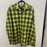 Marmot Men's Size XL Green Plaid Long Sleeve Shirt