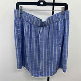 Fresh Produce Women's Size 16 Blue Stripe Skirt