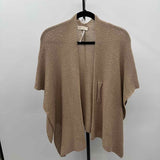 New Collection Women's Size One Size Tan Solid Cardigan