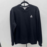 Reebok Women's Size L Black Solid Sweatshirt