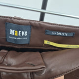 Maeve Junior's Size 8 Brown Solid Pants