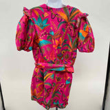 Farm Women's Size 6 Fuschia Birds Jumper