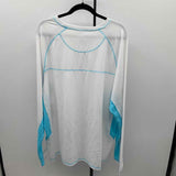 Reel Legends Men's Size XXL White Polyester/Spandex Textured Long Sleeve Shirt