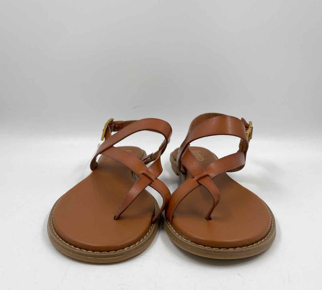 Franco Sarto Women's Shoe Size 10 Caramel Solid Sandals
