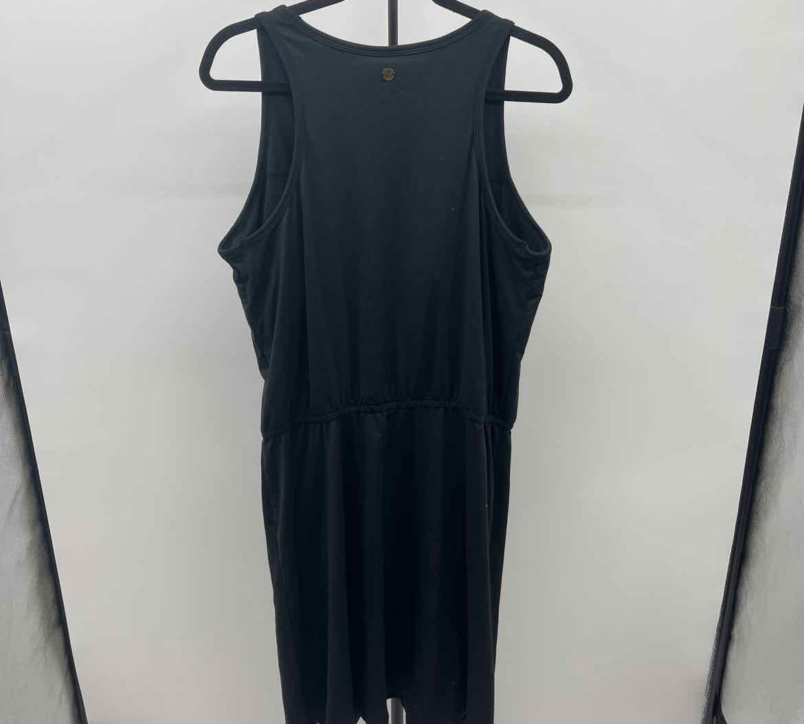 Prana Women's Size 16 Black Solid Dress