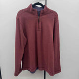 Unbranded Men's Size L Maroon Heathered Long Sleeve Shirt