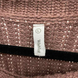Wishlist Women's Size L Mocha Textured Sweater